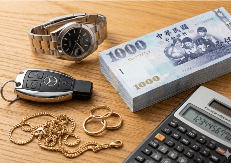 民間小額貸款常見管道：合法當鋪、代書/融資公司小額借款、P2P借貸平台