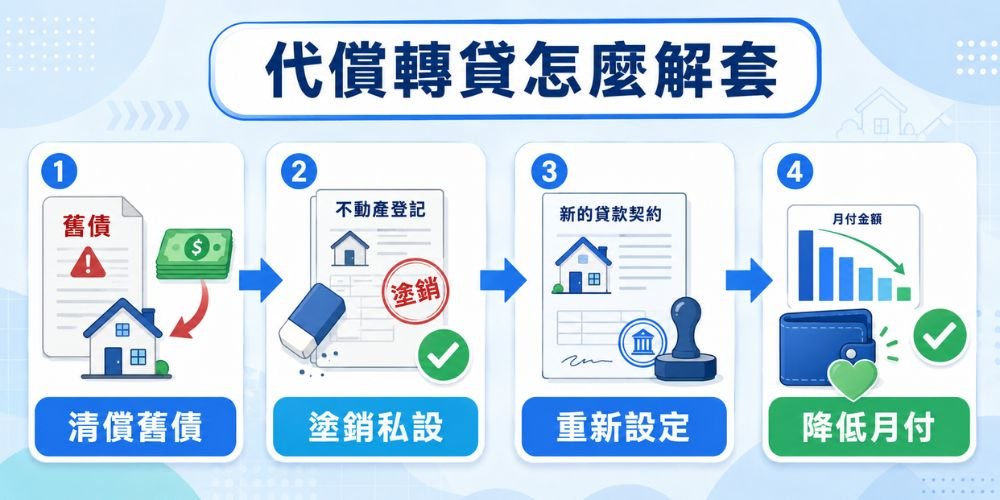 代償轉貸怎麼解套