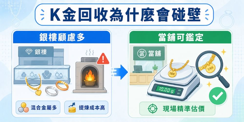 K金回收為什麼會碰壁